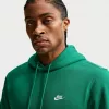 Nike Club Fleece vyriškas gobtuvas su užtrauktuku, malachito žalia, S dydis