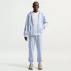 Nike vyriškas Club Fleece pilno užtrauktuko gobtuvas mėlynas (FN3861 407) M dydis