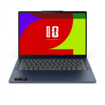 Lenovo IdeaPad 5 Slim 83S1006MGE 14 colių OLED nešiojamas kompiuteris - AMD Ryzen AI 5 340, 16GB RAM, 512GB SSD, Windows 11 Home, Arktinė pilka