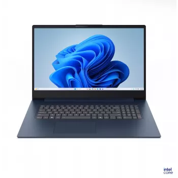 Lenovo IdeaPad Slim 3 17IWC11 17,3 colio FHD IPS nešiojamasis kompiuteris, Intel Core i5-12450HX, 16GB RAM, 512GB SSD, Windows 11 Home, Arctic Grey