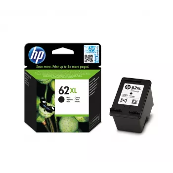HP 62XL didelės talpos juodos rašalo kasetė (originali)