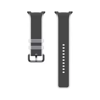 Samsung Misty Band (M/L), skirtas Galaxy Watch9 (Watch8) – juodas fluoroelastomerinis išmaniojo laikrodžio dirželis