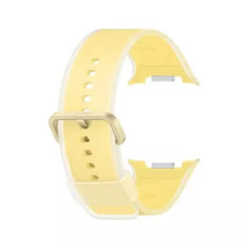 Samsung Misty Band M/L Galaxy Watch9 (Watch8) geltonas fluoroelastomerinis sportinis dirželis