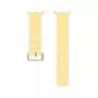 Samsung Misty Band M/L Galaxy Watch9 (Watch8) geltonas fluoroelastomerinis sportinis dirželis