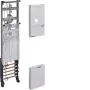 Hager univers Z pilnai sujungtas skaitiklių skydas ZH3EL27T, BKE-I, 1050 mm, 1 laukas, 3 PLE, 63 A, su paruoštais laidais