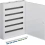 Hager FW536WT paviršinio montavimo skirstomasis skydas, 5 eilės, 180 modulių, IP40, baltas