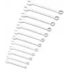 STANLEY ST-STMT82843-0 12 dalių kombinuotų raktų rinkinys 8-19 mm, chromo-vanadžio plienas, aukšto blizgesio poliravimas, OGV 12 briaunų žiedinis galas