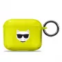 Karl Lagerfeld KLA3UCHFY AirPods 3 dėklas Geltonas Choupette