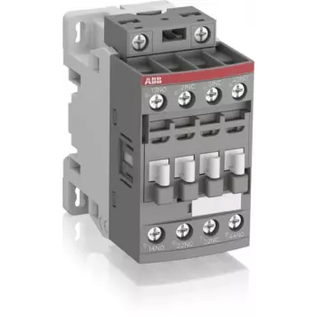 ABB NF31E pagalbinis kontaktoriaus relė 3NO+1NC 24-60V AC/20-60V DC varžtiniai gnybtai DIN bėgelis