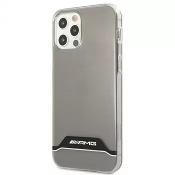 AMG AMHCP12MTCBW iPhone 12/12 Pro permatomas kietas dėklas, elektrochromuotas juodas ir baltas
