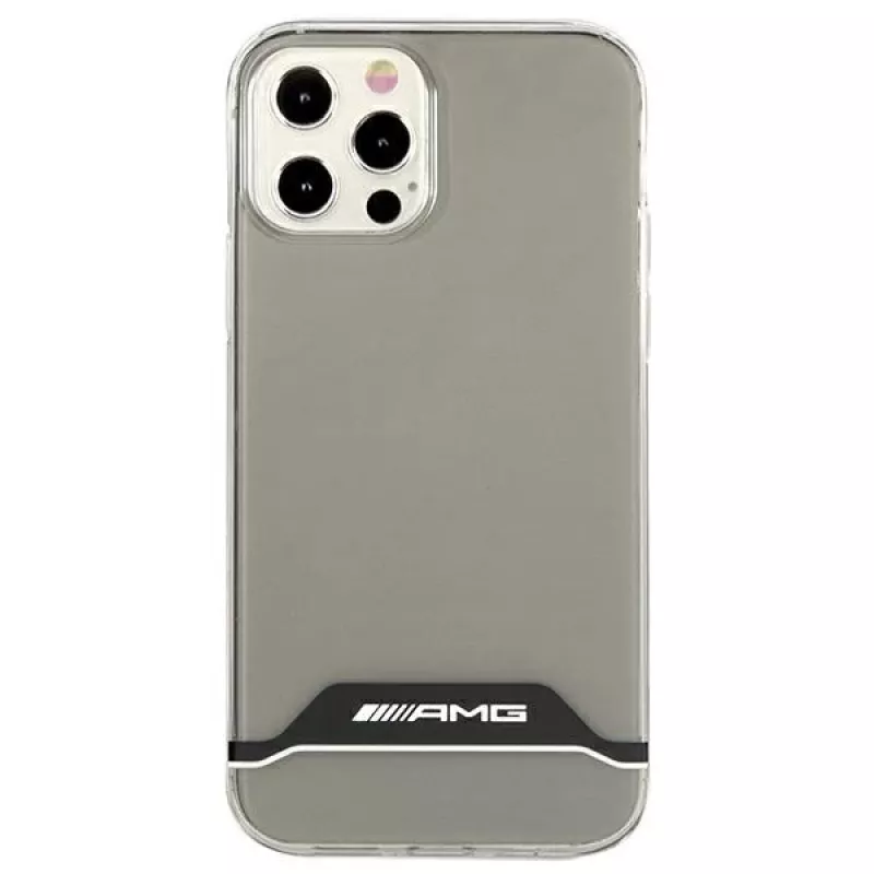 AMG AMHCP12MTCBW iPhone 12/12 Pro permatomas kietas dėklas, elektrochromuotas juodas ir baltas