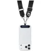 Karl Lagerfeld Universal Strap Tether Patch Karl Metal Logo juoda