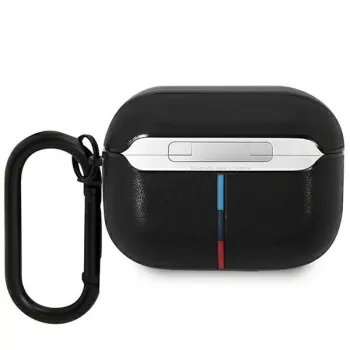 BMW AirPods Pro odinis dangtelis su lenkta linija - juodas