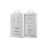 GUESS GUCCLALRGDP USB-C į USB-C greito įkrovimo laidas 1,5 m rožinis su reljefiniu logotipu
