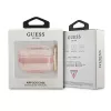 GUESS AirPods Pro dėklas su dirželiu Pink Strap kolekcija