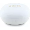 GUESS Flat Classic Logo Electroplated belaidės ausinės (True Wireless), baltos