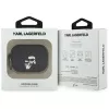 Karl Lagerfeld Silicone Karl & Choupette Head 3D dėklas, skirtas AirPods Pro (juodas)