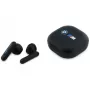 BMW TWS Bluetooth ausinės su ENC ir atspaustu logotipu – juodos