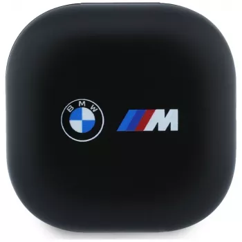 BMW TWS Bluetooth ausinės su ENC ir atspaustu logotipu – juodos