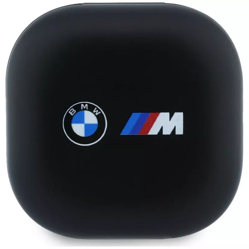 BMW TWS Bluetooth ausinės su ENC ir atspaustu logotipu – juodos