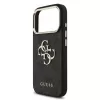 GUESS 4G Big Logo Classic kietas dėklas, skirtas iPhone 17 Pro / 18 Pro – juodas ir auksinis
