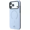 Mercedes Leather 3D MagSafe dėklas, skirtas iPhone 18 Pro Max / 17 Pro Max - mėlynas