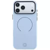 Mercedes Leather 3D MagSafe dėklas, skirtas iPhone 18 Pro Max / 17 Pro Max - mėlynas