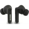 GUESS 4G Classic Metal Logo True Wireless Bluetooth ausinės su ENC ir įkrovimo dėklu, mėlynos