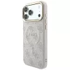GUESS Embossed 4G Classic MagSafe dėklas, skirtas iPhone 17 Pro Max / 18 Pro Max – rožinis