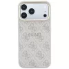 GUESS Embossed 4G Classic MagSafe dėklas, skirtas iPhone 17 Pro Max / 18 Pro Max – rožinis