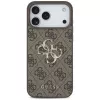 GUESS 4G Big Logo galinis dangtelis, skirtas Apple iPhone 17 Pro / 18 Pro - rudas