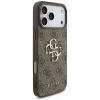 GUESS 4G Big Logo galinis dangtelis, skirtas Apple iPhone 17 Pro / 18 Pro - rudas