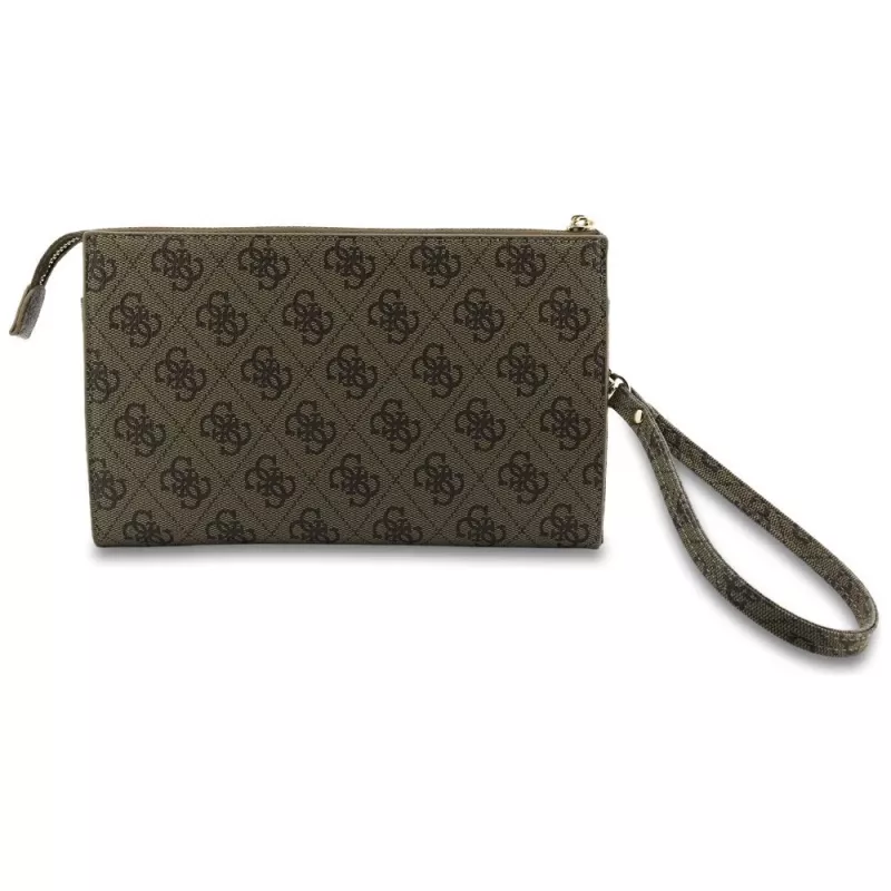 Guess Phone Pouch 4G Big Logo - rudas kryžminis krepšys su kortelių kišenėmis