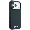 BMW M Quadrille Kevlar Metal Logo MagSafe dėklas, skirtas iPhone 18 Pro / 17 Pro – tamsiai mėlynas