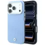 BMW Signature Inklino įspaustų raidžių MagSafe dėklas, skirtas iPhone 18 Pro / 17 Pro - mėlynas