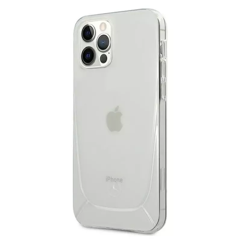Mercedes-Benz Transparent Line Hardcase iPhone 12 Pro Max 6,7 colio - skaidrus
