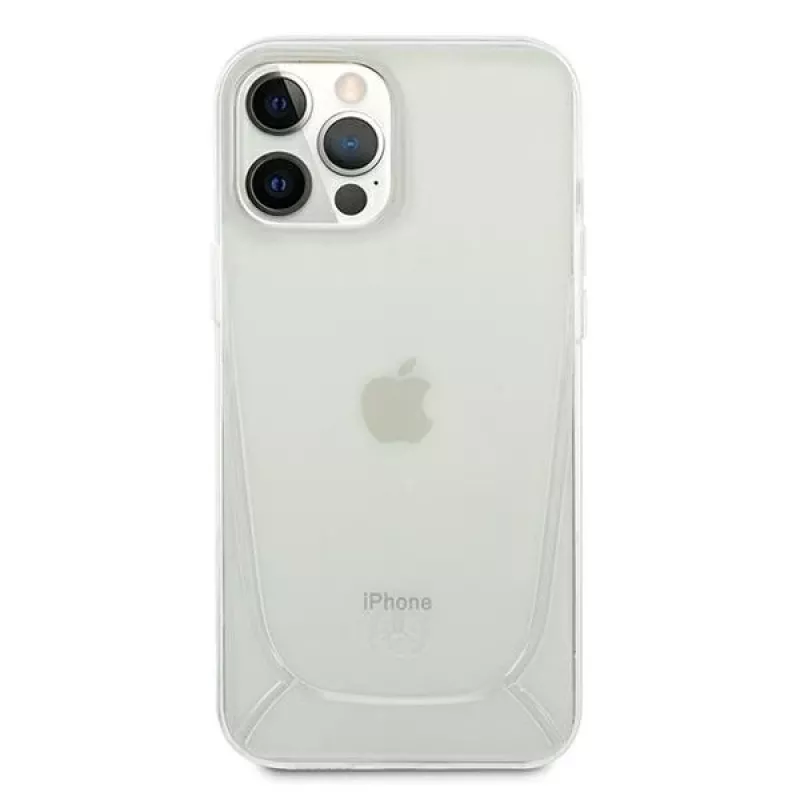 Mercedes-Benz Transparent Line Hardcase iPhone 12 Pro Max 6,7 colio - skaidrus