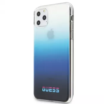 GUESS California Gradient Blue kietas dėklas, skirtas Apple iPhone 11 Pro Max