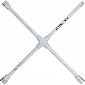 HAZET 720S kryžminis ratų veržliaraktis 24x27x32 mm su 3/4 colio kvadratiniu pavara, 750 mm