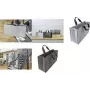SIGEL Business Desk Sharing Bag Basic L pilkas sintetinis veltinys su 2 nešimo rankenomis