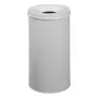 DURABLE 3307-10 Apvalus plieninis šiukšlių konteineris 60 L pilkas TÜV/GS