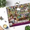 Ravensburger dėlionė Disney Christmas Cafe (1000 dalių)