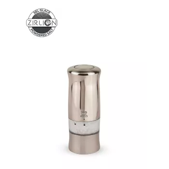 Peugeot Zeli elektrinė druskos malūnėlė 14 cm sidabrinė