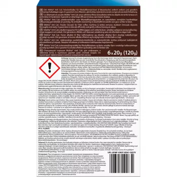 MELITTA Anti Calc kavos aparatų nukalkinimo skystis – 250 ml, universalus, citrinos rūgšties formulė, iki 2 panaudojimų