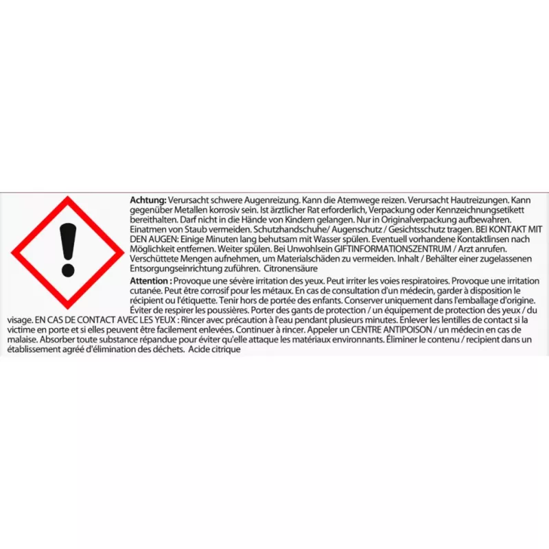 MELITTA Anti Calc kavos aparatų nukalkinimo skystis – 250 ml, universalus, citrinos rūgšties formulė, iki 2 panaudojimų