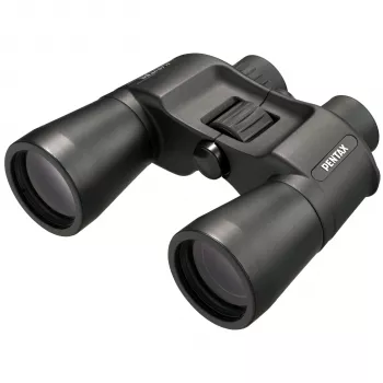 Pentax Jupiter 12x50 Porro prizmės žiūronai - daugiasluoksnis dengimas, juodi