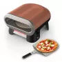 Tefal elektrinė picos krosnelė su picos pjaustytuvu, 1200 W, 30 cm, juoda/raudona