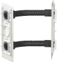 Hager ZM01AAR kampinis jungtis AAR spintoms, spinta prie spintos, 90°, plienas