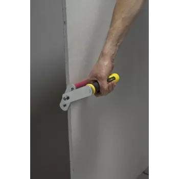 Stanley ST-STHT1-05868 sunkiųjų gipso kartono plokščių nešiklis, 80 kg keliamoji galia, valdomas viena ranka, geltona/juoda