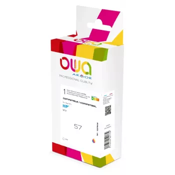 ARMOR K20116OW suderinama trijų spalvų rašalo kasetė HP 57 (C6657A) – cyan, magenta, geltona